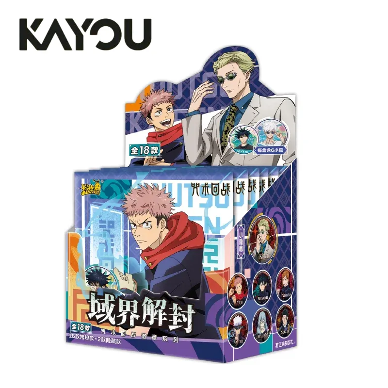 Anime Merchandise In Japan - Kayou Jujutsu Kaisen Badge Blind Box