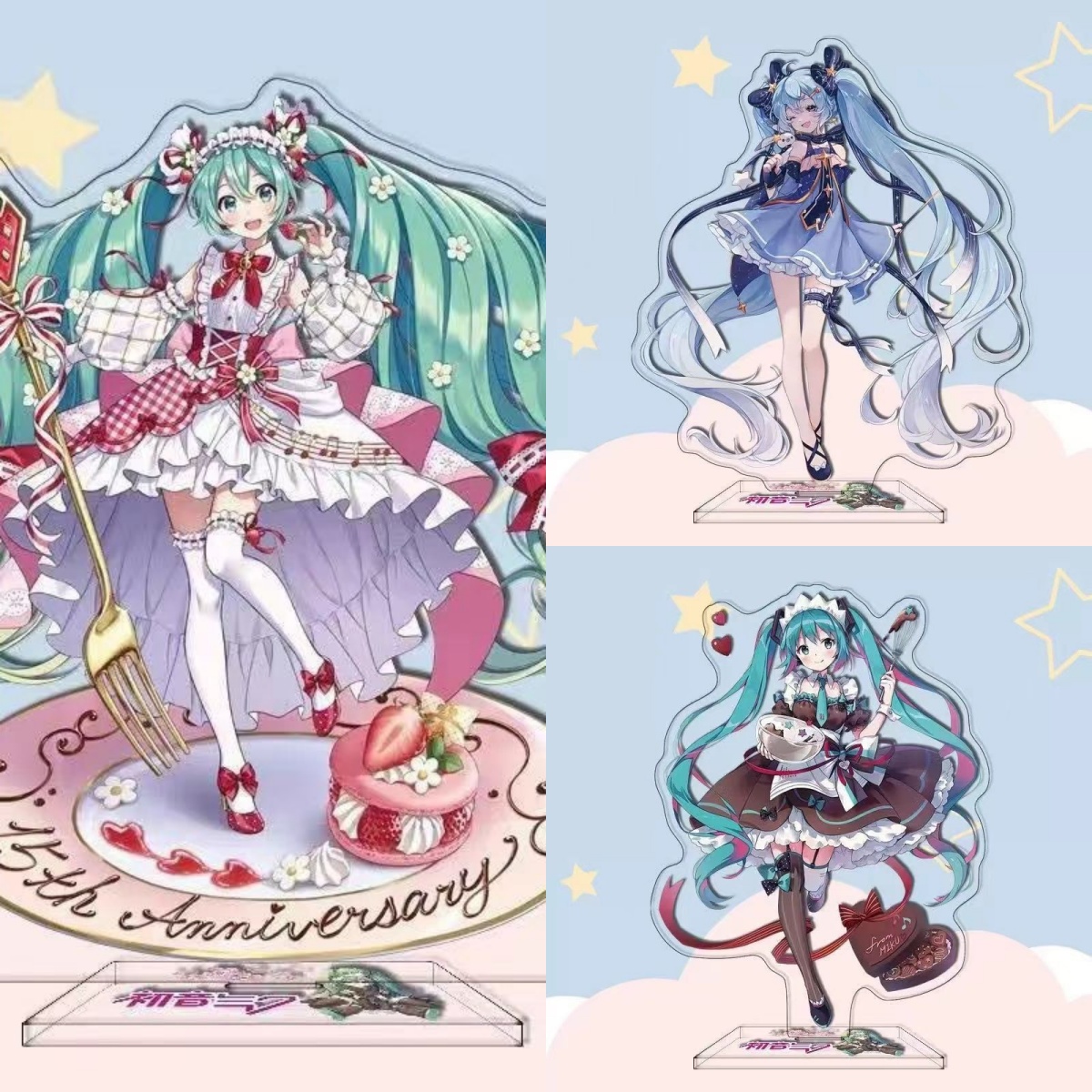 Anime Merchandise - Figura Acrílica de Hatsune Miku, Personaje