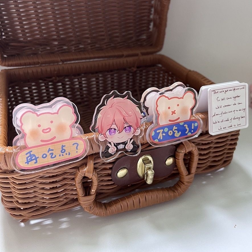 Anime Merchandise Logo - Clip de Acrílico Personalizado con Imagen,