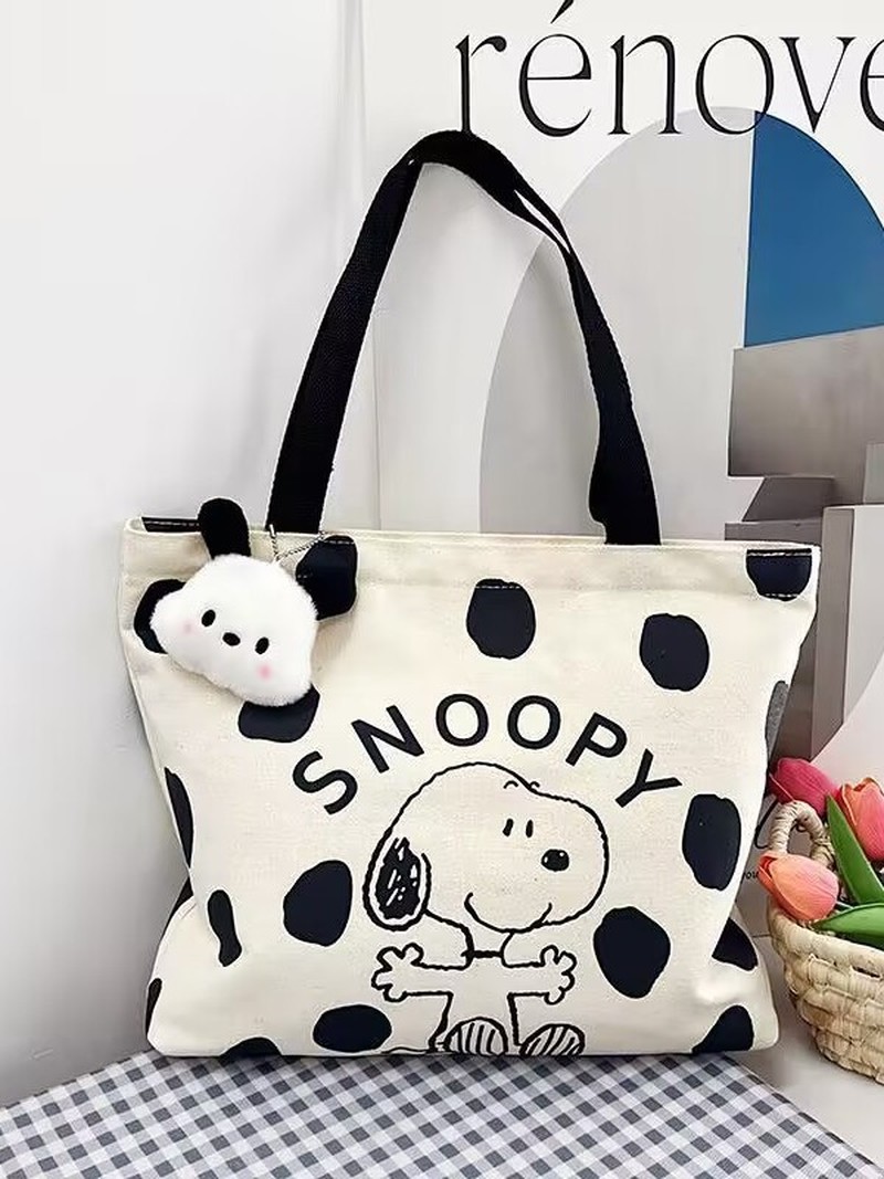 Anime Tote Bag - Bolso de Hombro de Lona con