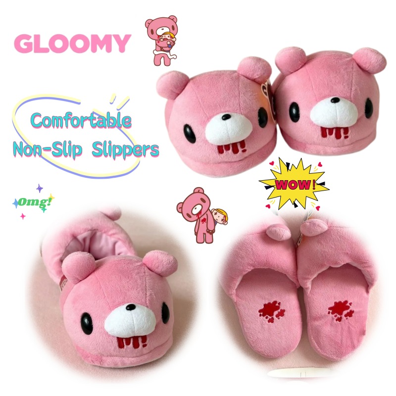 Anime Merchandise In Japan - Pantuflas de Algodón con Diseño de