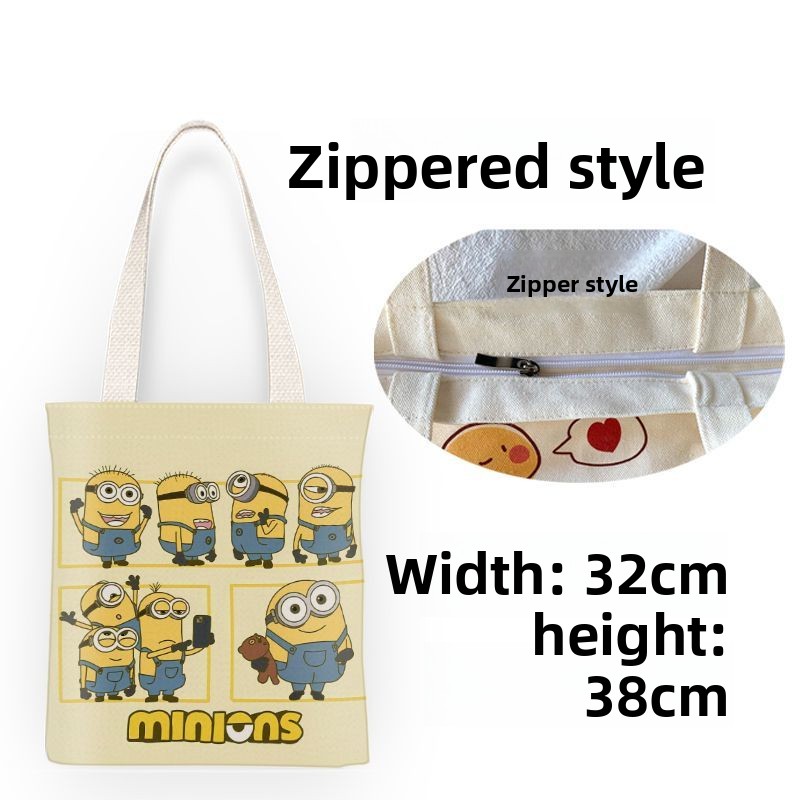 Bolsa de lona con diseño de di - Anime Tote Bag reseña y precio