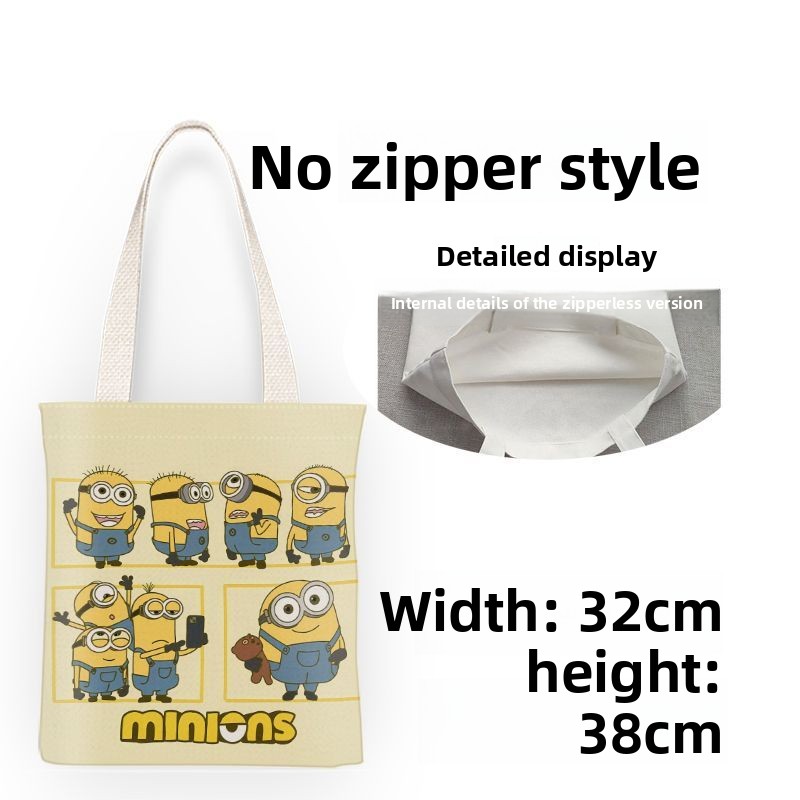 Bolsa de lona con diseño de di - Anime Tote Bag reseña y precio