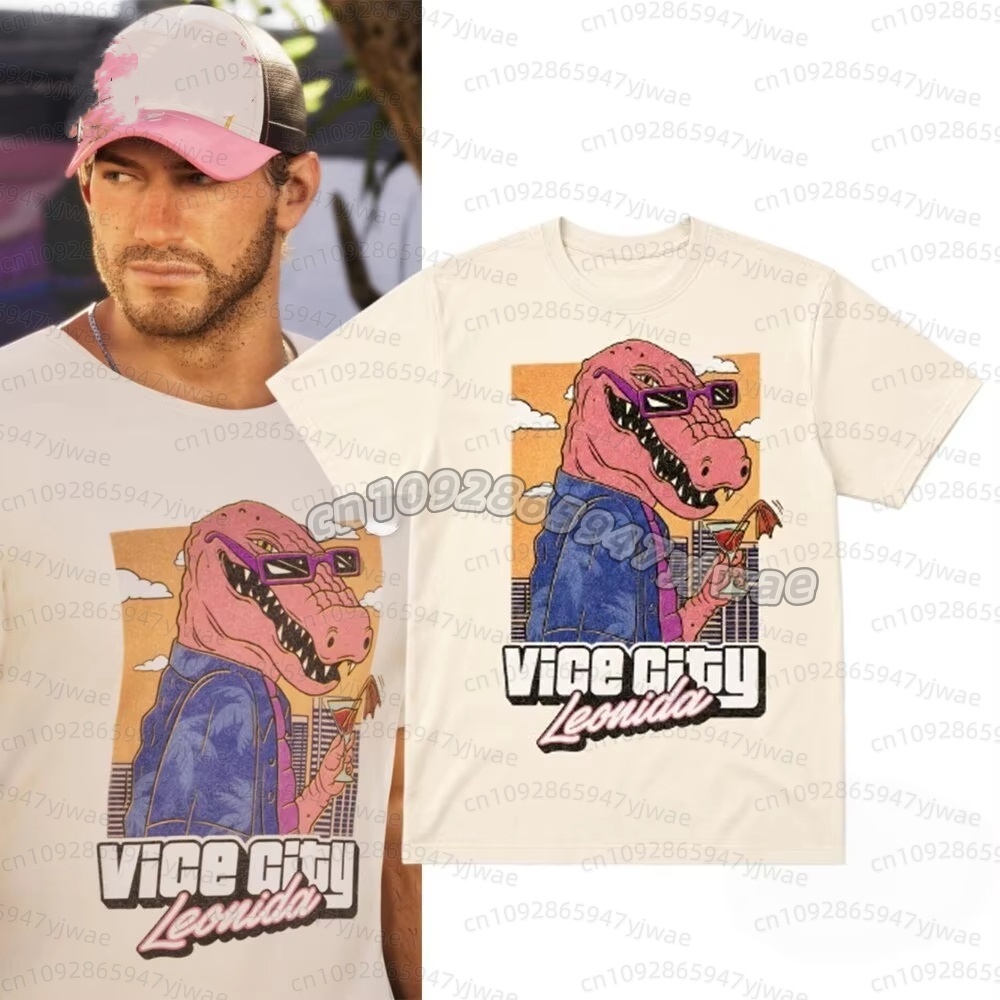 Camiseta Jason Vice City Leoni - Anime Merchandise Clothes reseña y precio