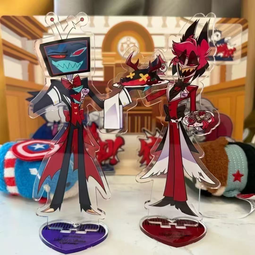 2 uds Hazbin periféricos de an - Anime Merchandise reseña y precio