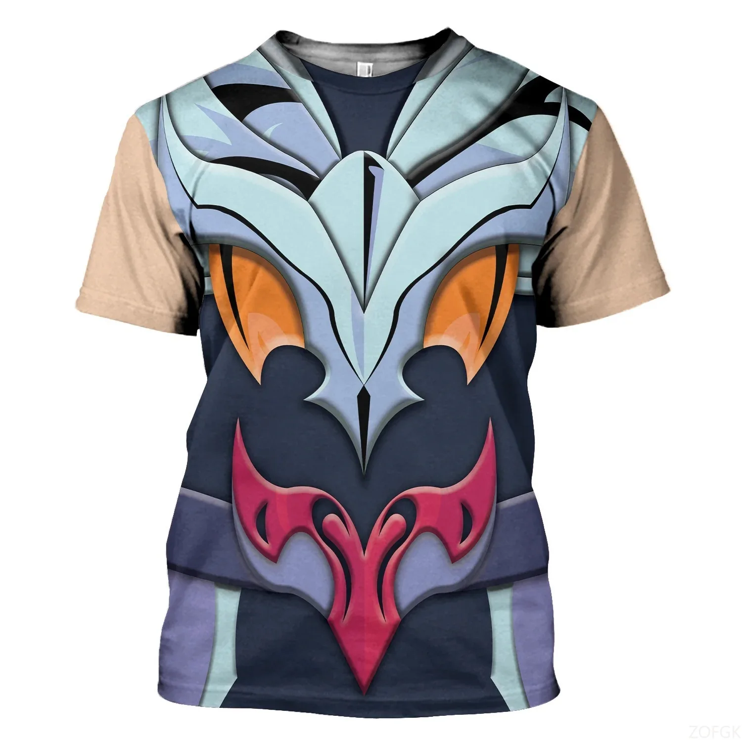 Camiseta de manga corta con es - Anime Merchandise Clothes reseña y precio