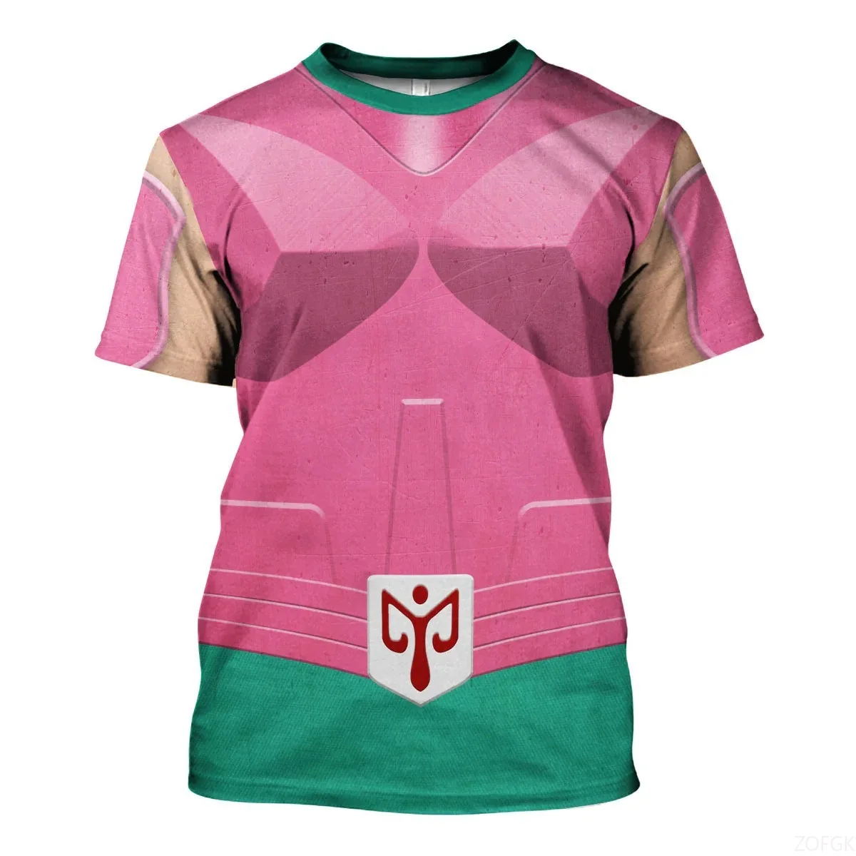 Camiseta de manga corta con es - Anime Merchandise Clothes reseña y precio