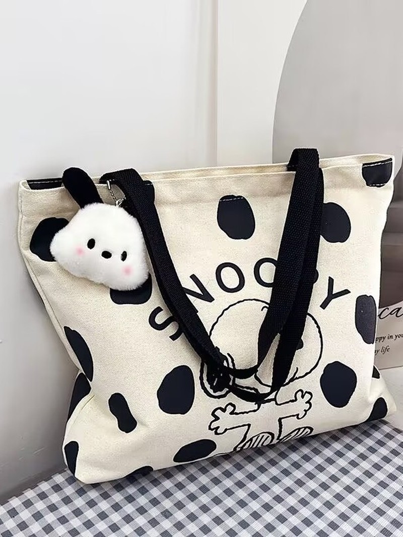 Bolso de Hombro de Lona con Di - Anime Tote Bag reseña y precio