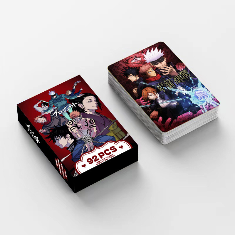 92 Tarjetas de Jujutsu Kaisen  - Anime Merchandise In Japan reseña y precio