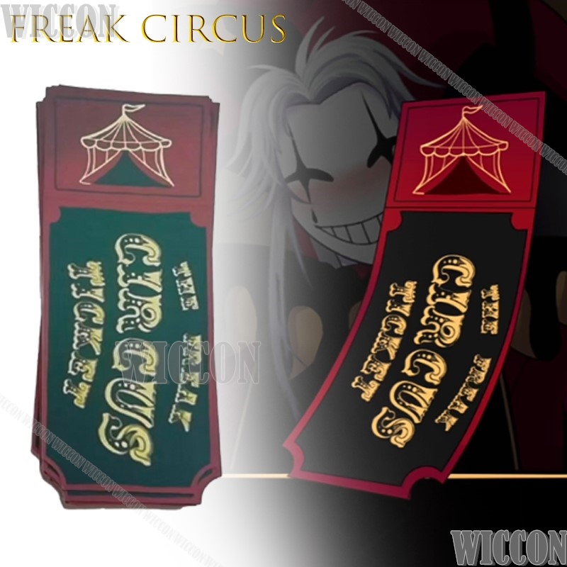 Freak Circus Ticket Card Rojo  - Anime Merchandise In Japanese reseña y precio