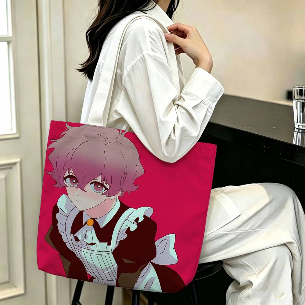 Bolsa de Lona Estampada con Pe - Anime Merch Shopping reseña y precio