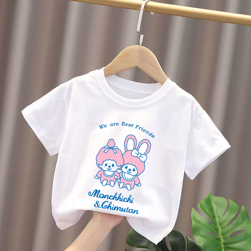 Camisetas Monchhichi para niño - Anime Merchandise Clothes reseña y precio