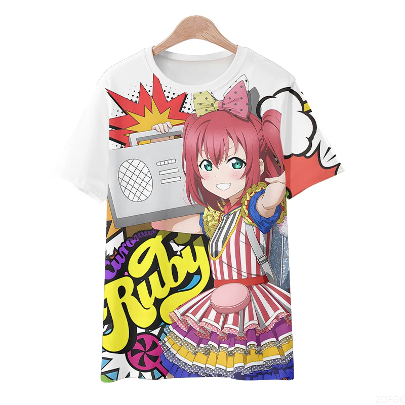 Nueva camiseta de manga corta  - Anime Merchandise Clothes reseña y precio